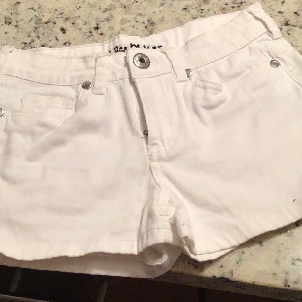 Miss pink white shorts